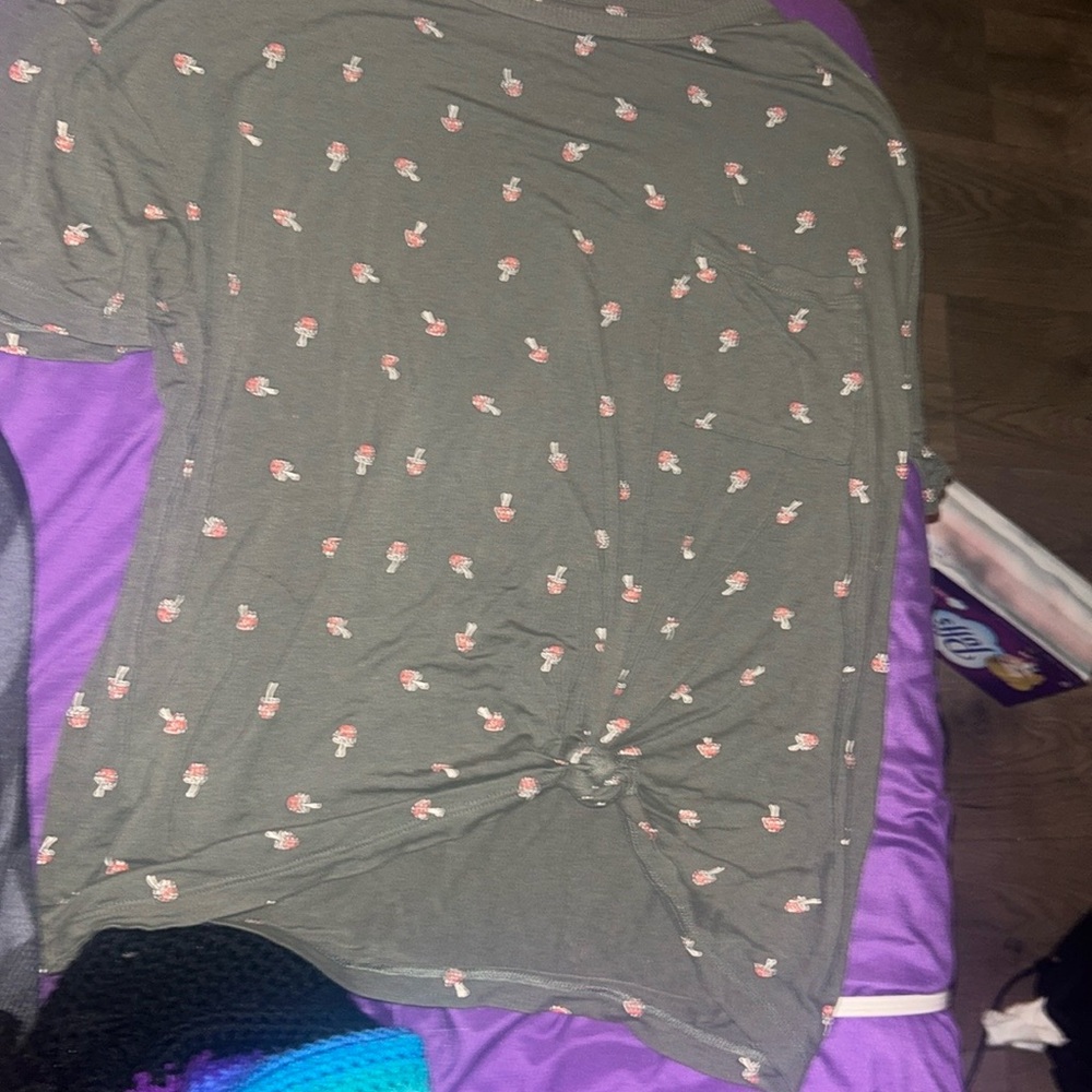 Flamingo Print T-Shirt